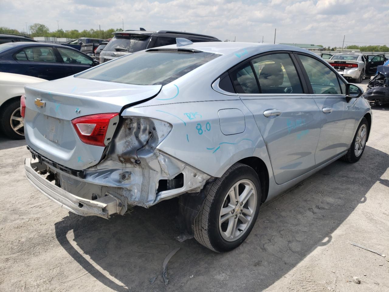 2017 Chevrolet Cruze Lt VIN: 3G1BE5SM7HS557363 Lot: 49095783