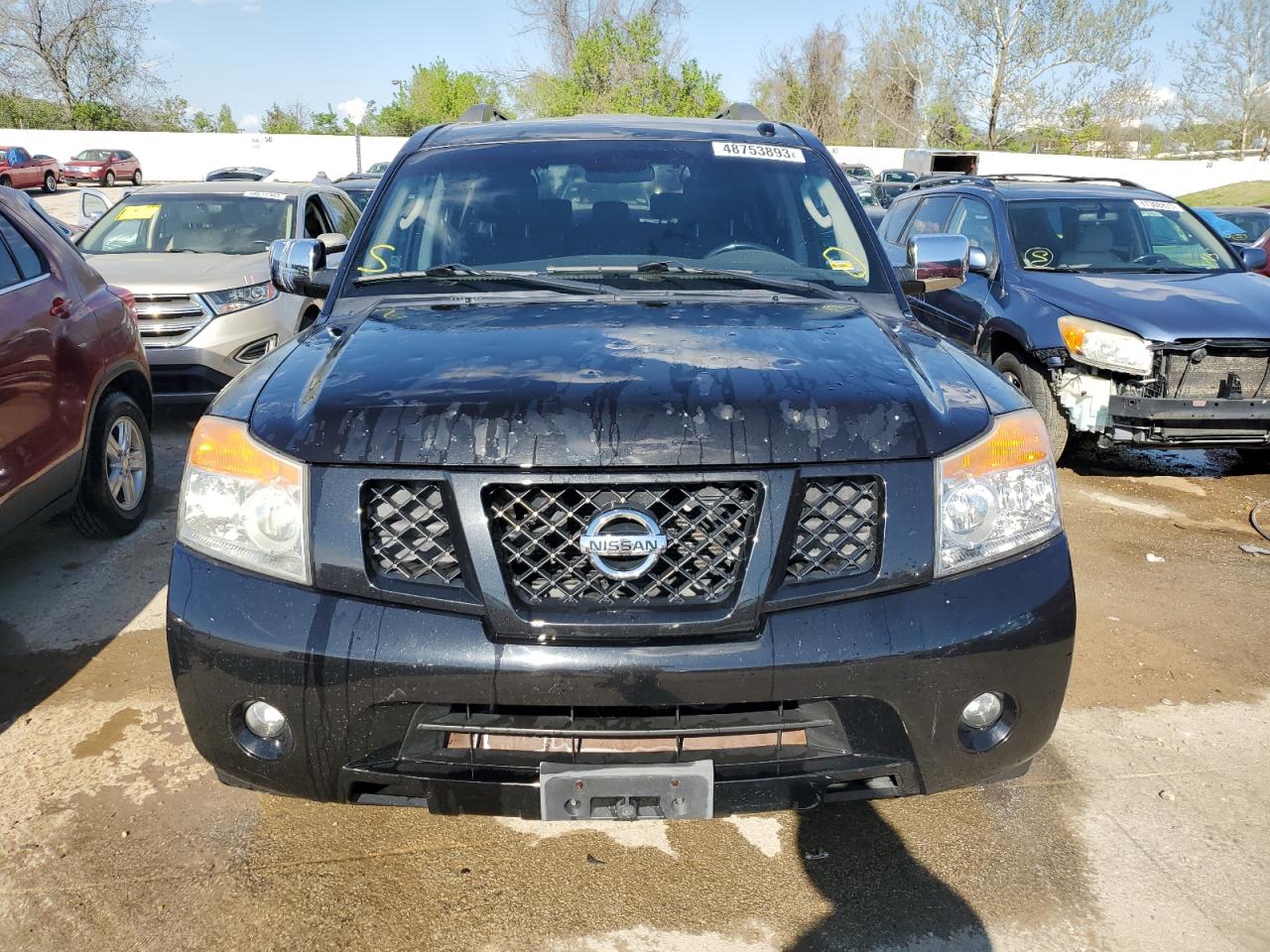 2011 Nissan Armada Sv VIN: 5N1AA0NC4BN617522 Lot: 48753893
