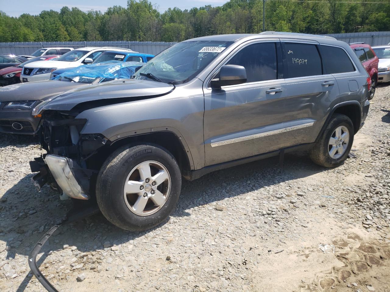 2012 Jeep Grand Cherokee Laredo VIN: 1C4RJFAG2CC345553 Lot: 68633672