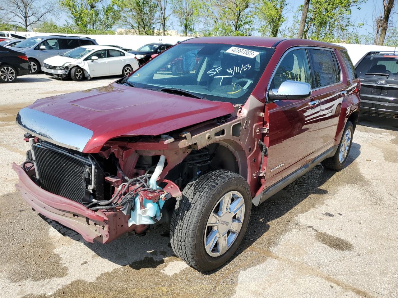 2GKFLREK4C6308739 2012 GMC Terrain Sle