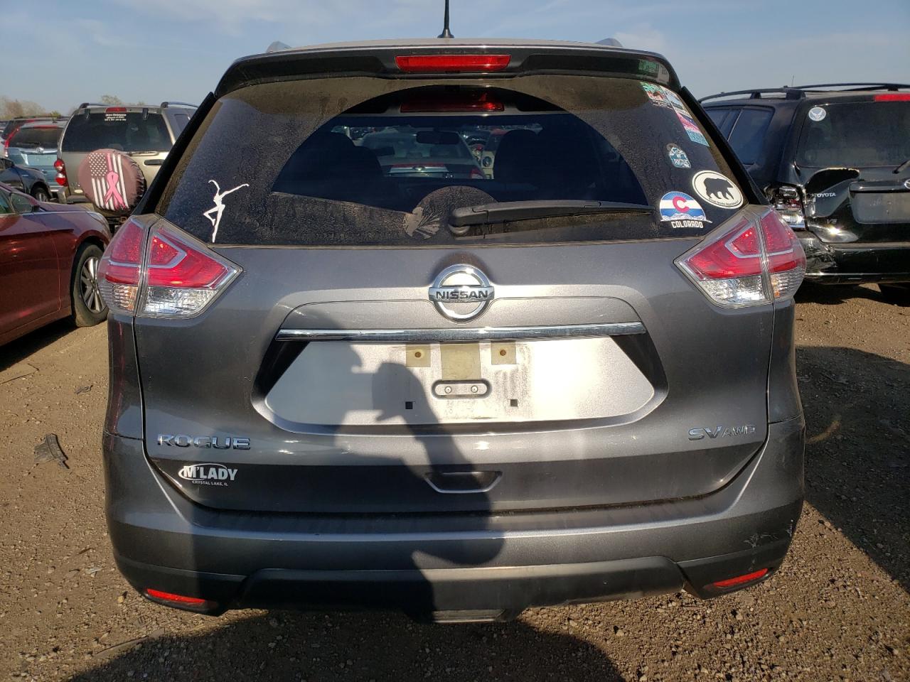 2016 Nissan Rogue S VIN: JN8AT2MV9GW150584 Lot: 81047953