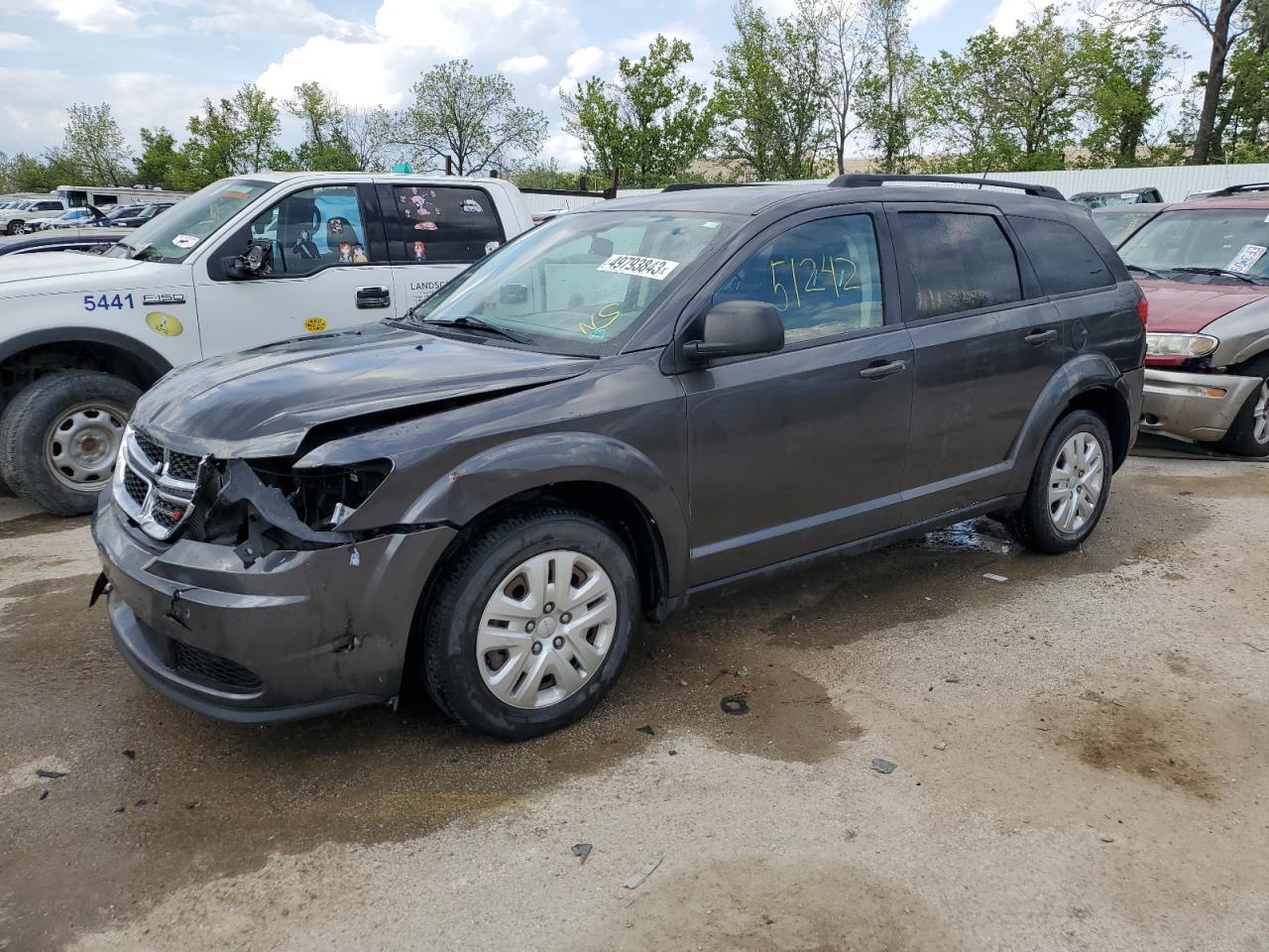 2018 Dodge Journey Se VIN: 3C4PDCAB0JT273304 Lot: 49793843