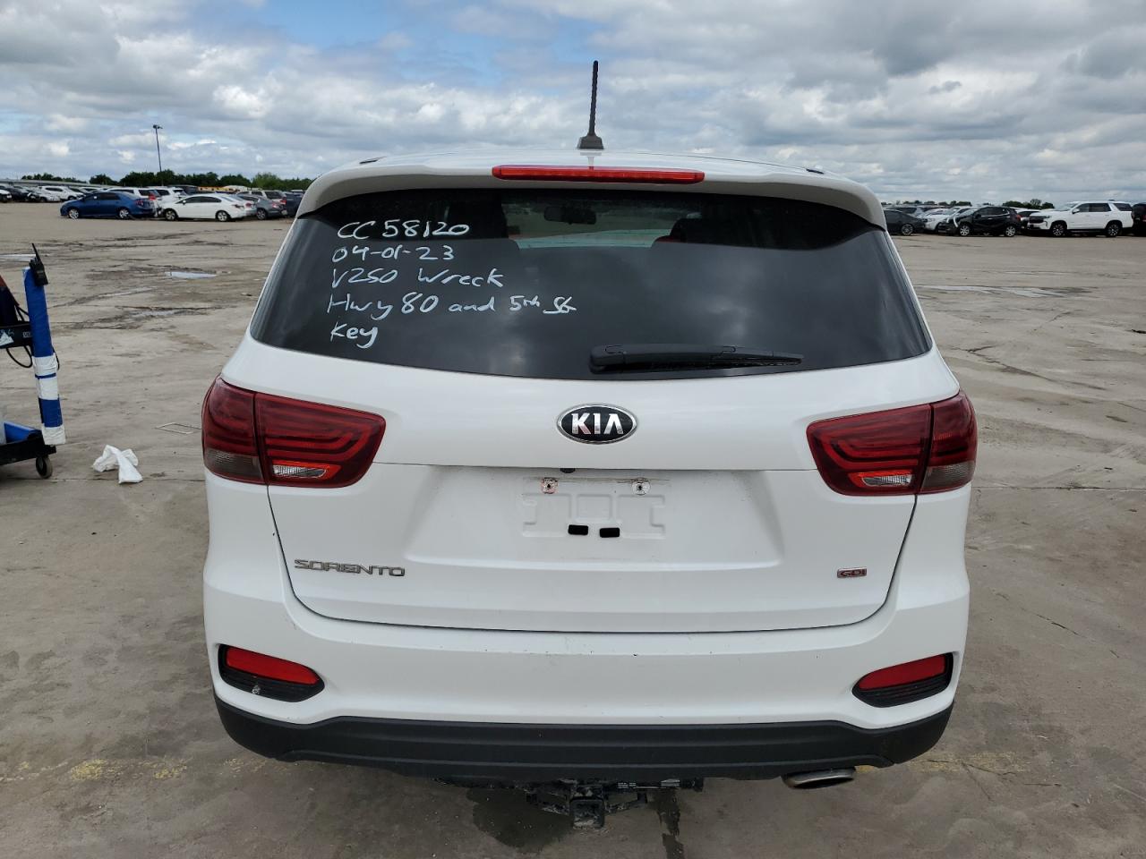 5XYPGDA32KG574087 2019 Kia Sorento L