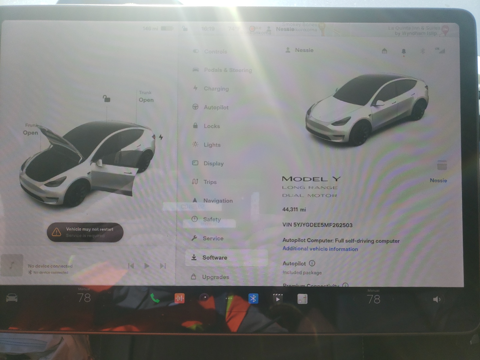 5YJYGDEE5MF262503 2021 Tesla Model Y