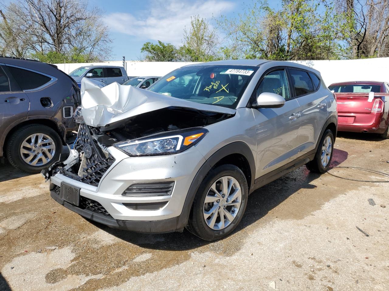 2021 Hyundai Tucson Se VIN: KM8J2CA45MU308728 Lot: 47784733