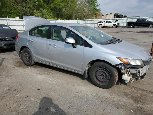 Sedans HONDA CIVIC 2012 Srebrny