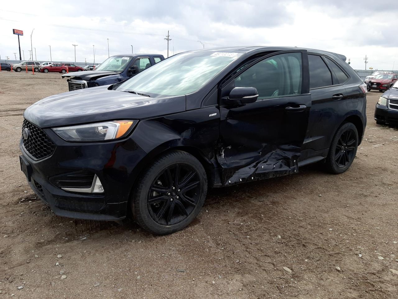 2020 Ford Edge Sel VIN: 2FMPK4J93LBB24663 Lot: 49213273