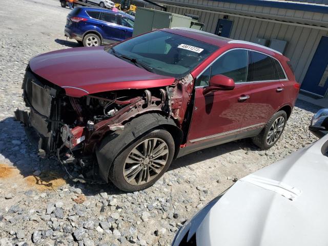  CADILLAC XT5 2017 Бургунді