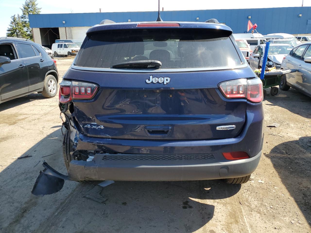 2017 Jeep Compass Latitude VIN: 3C4NJDBB4HT628506 Lot: 48716763