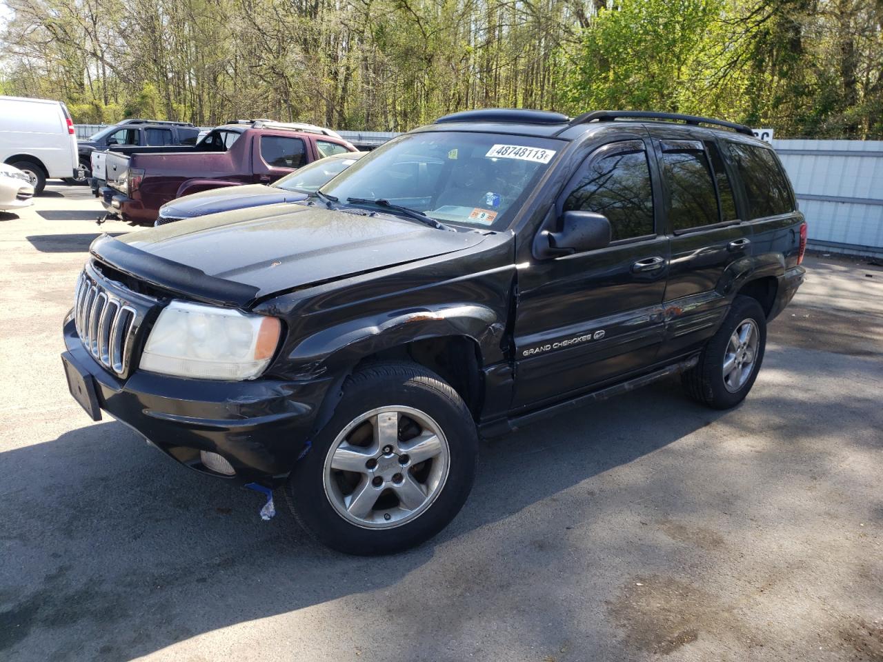 2003 Jeep Grand Cherokee Overland VIN: 1J8GW68J03C500765 Lot: 81886693