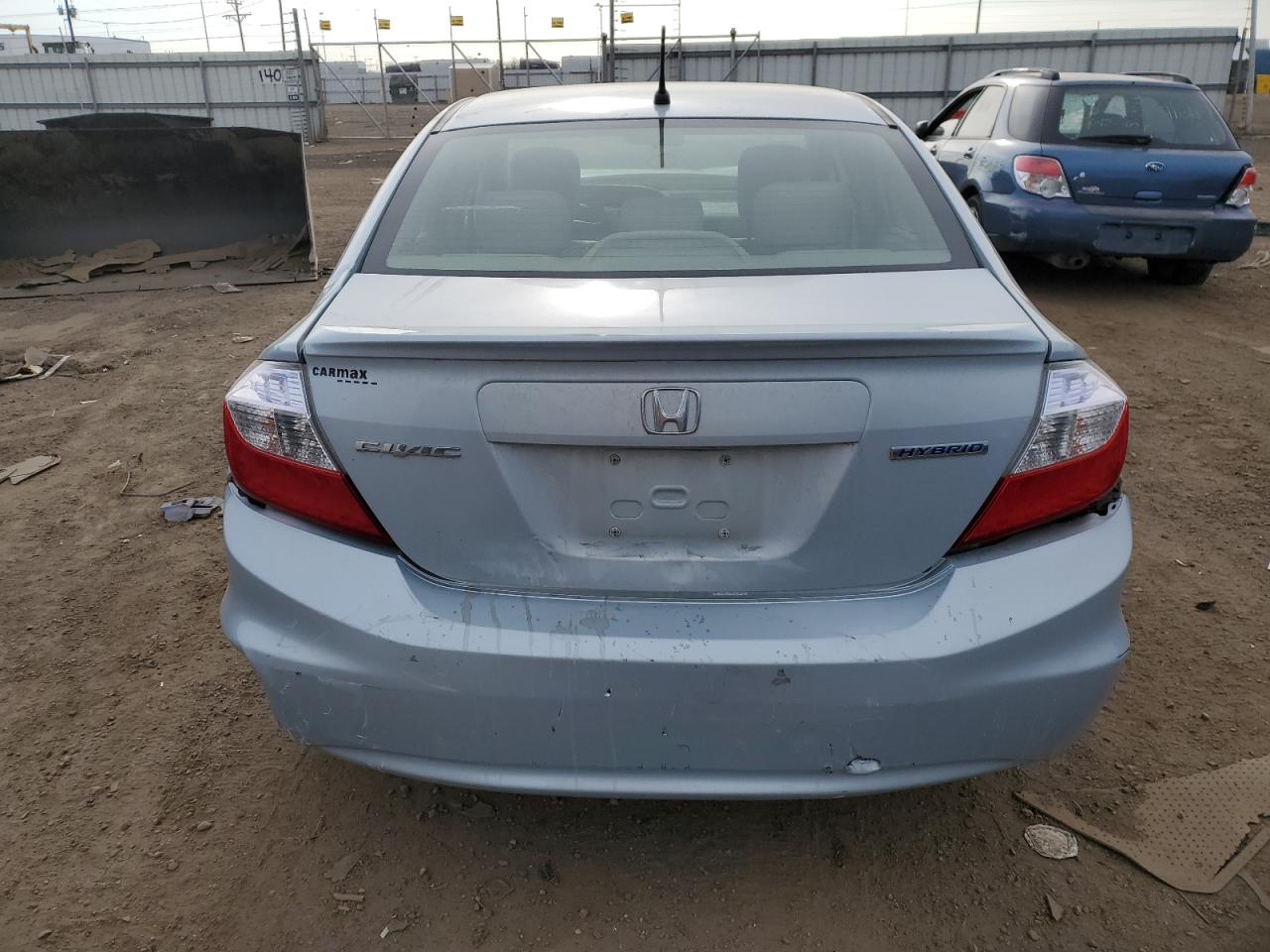 2012 Honda Civic Hybrid L VIN: JHMFB4F37CS005930 Lot: 49634973