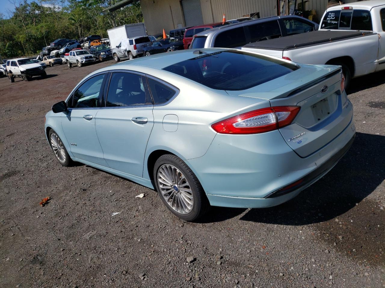 2013 Ford Fusion Titanium Hev VIN: 3FA6P0RU2DR362516 Lot: 47671813