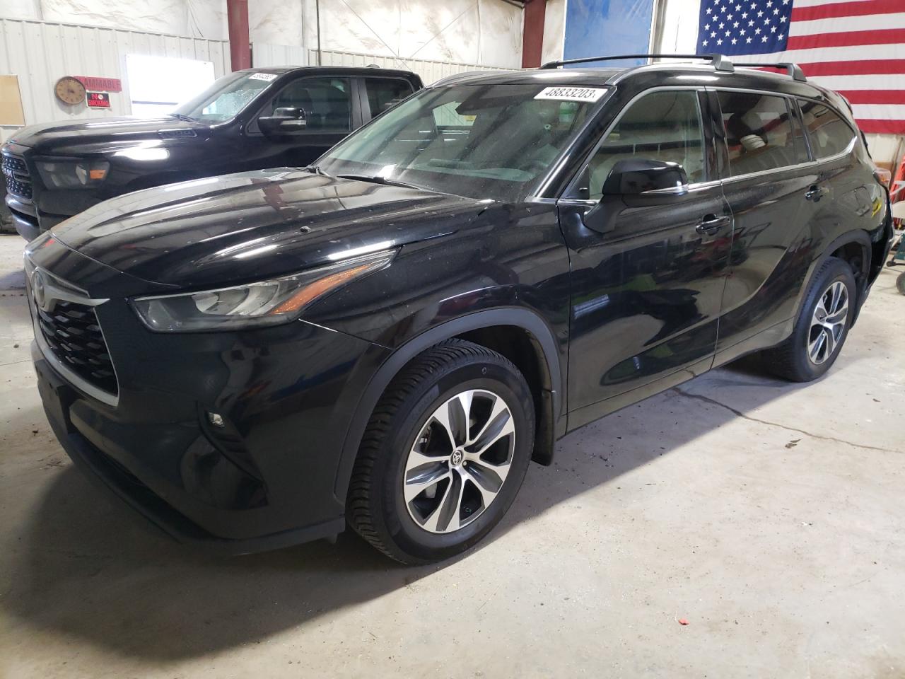 2020 Toyota Highlander Xle VIN: 5TDGZRBH7LS516496 Lot: 48833203