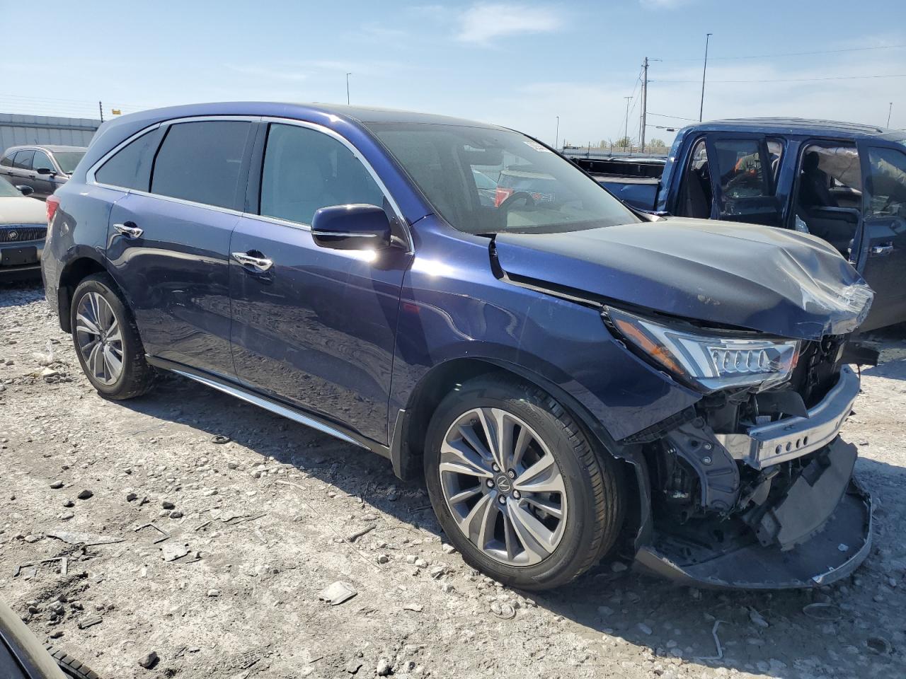 2017 Acura Mdx Technology VIN: 5J8YD4H5XHL000310 Lot: 50939464