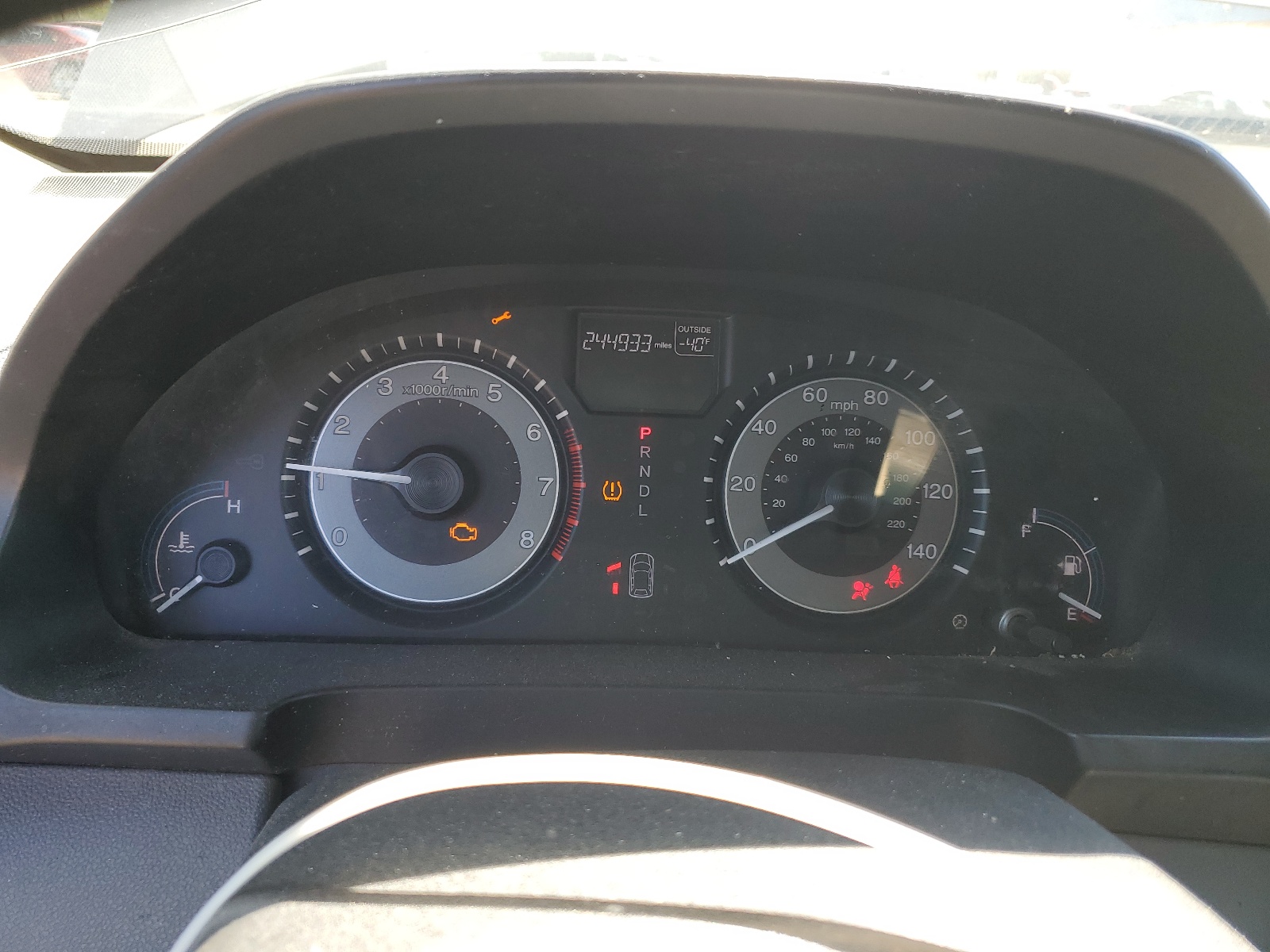 5FNRL5H46CB098539 2012 Honda Odyssey Ex