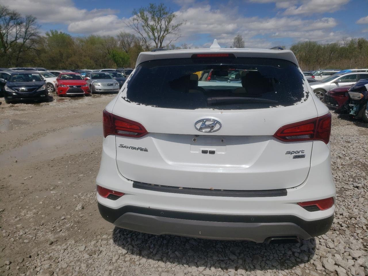 2017 Hyundai Santa Fe Sport VIN: 5XYZUDLB2HG440551 Lot: 60397334