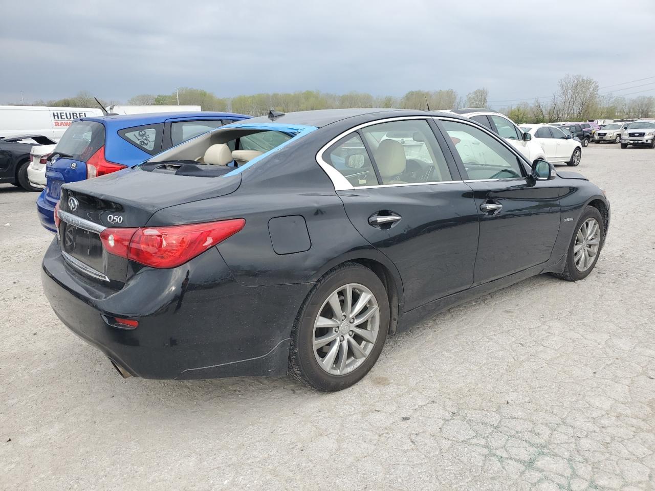 2014 Infiniti Q50 Hybrid Premium VIN: JN1AV7AR9EM701165 Lot: 48961434