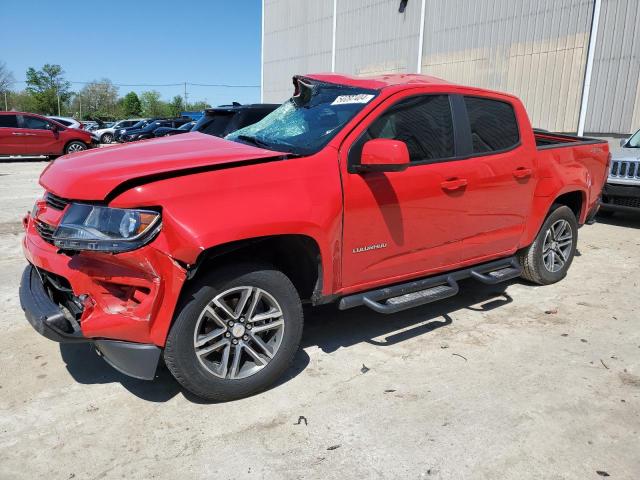  CHEVROLET COLORADO 2020 Czerwony