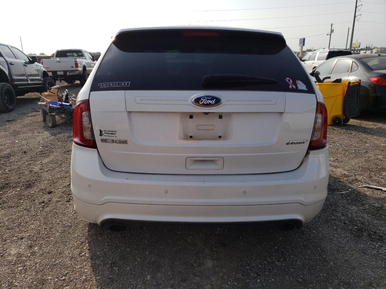 2013 Ford Edge Sport VIN: 2FMDK3AKXDBE37615 Lot: 51536834