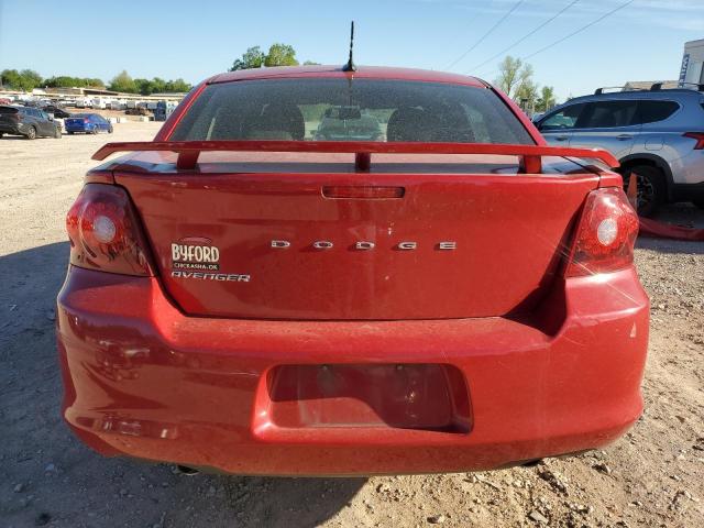  DODGE AVENGER 2012 Czerwony