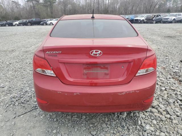  HYUNDAI ACCENT 2015 Red