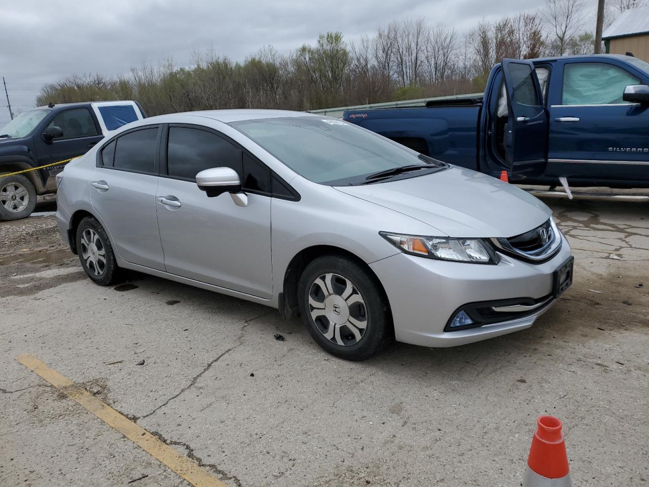 2015 Honda Civic Hybrid VIN: 19XFB4F20FE000018 Lot: 49599164