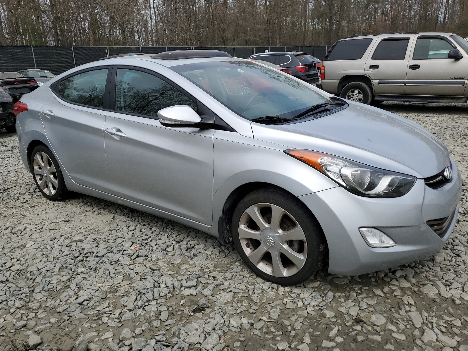 2013 Hyundai Elantra Gls vin: 5NPDH4AE1DH166774