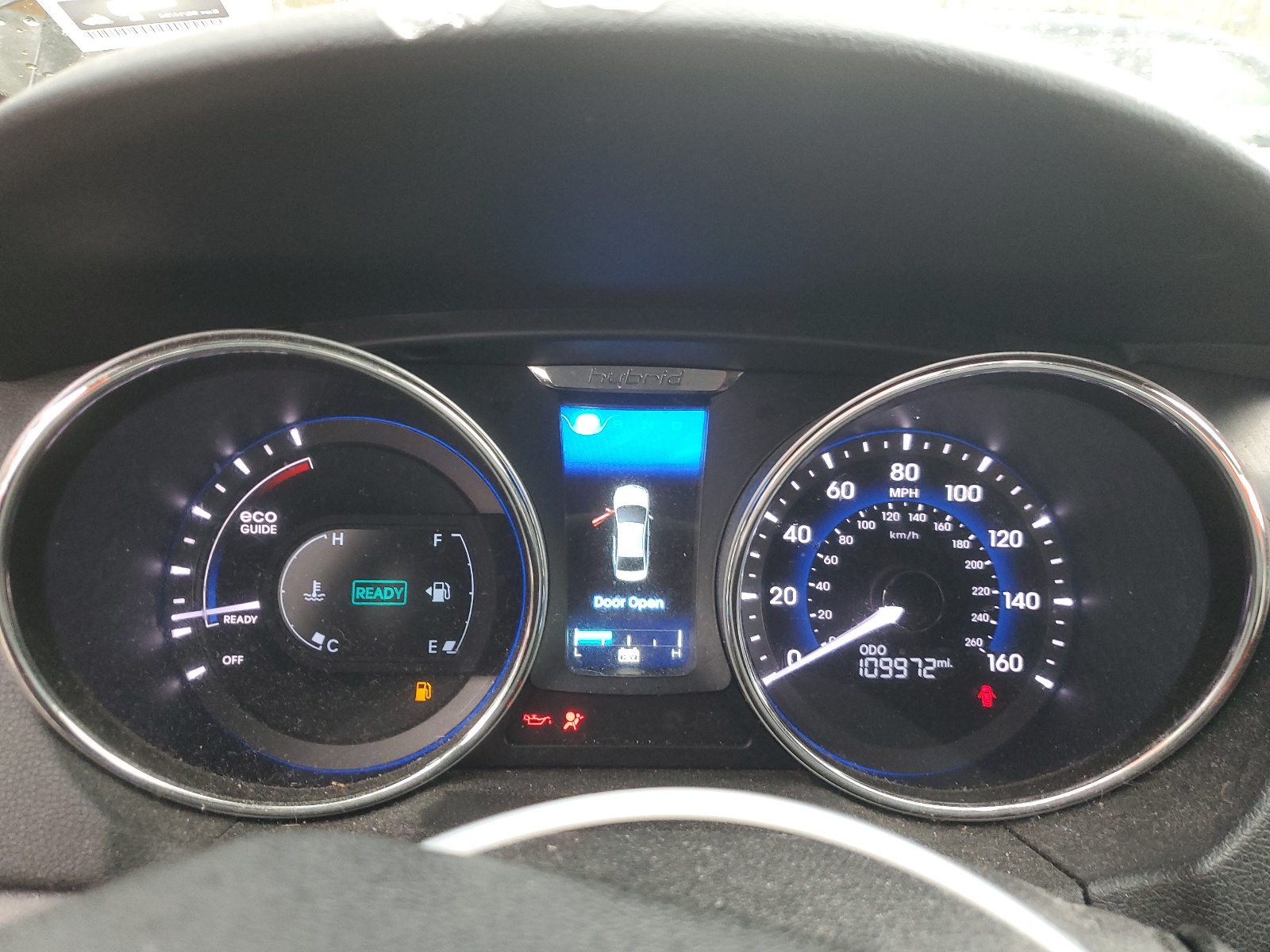 KMHEC4A49DA095613 2013 Hyundai Sonata Hybrid