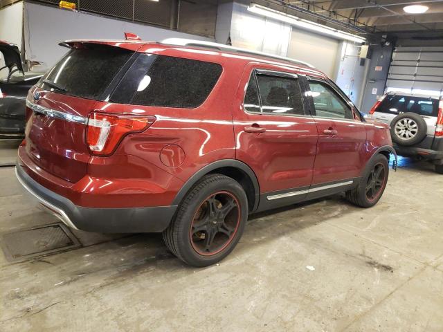  FORD EXPLORER 2017 Czerwony