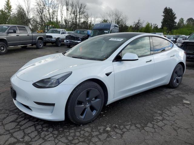  TESLA MODEL 3 2021 Белый