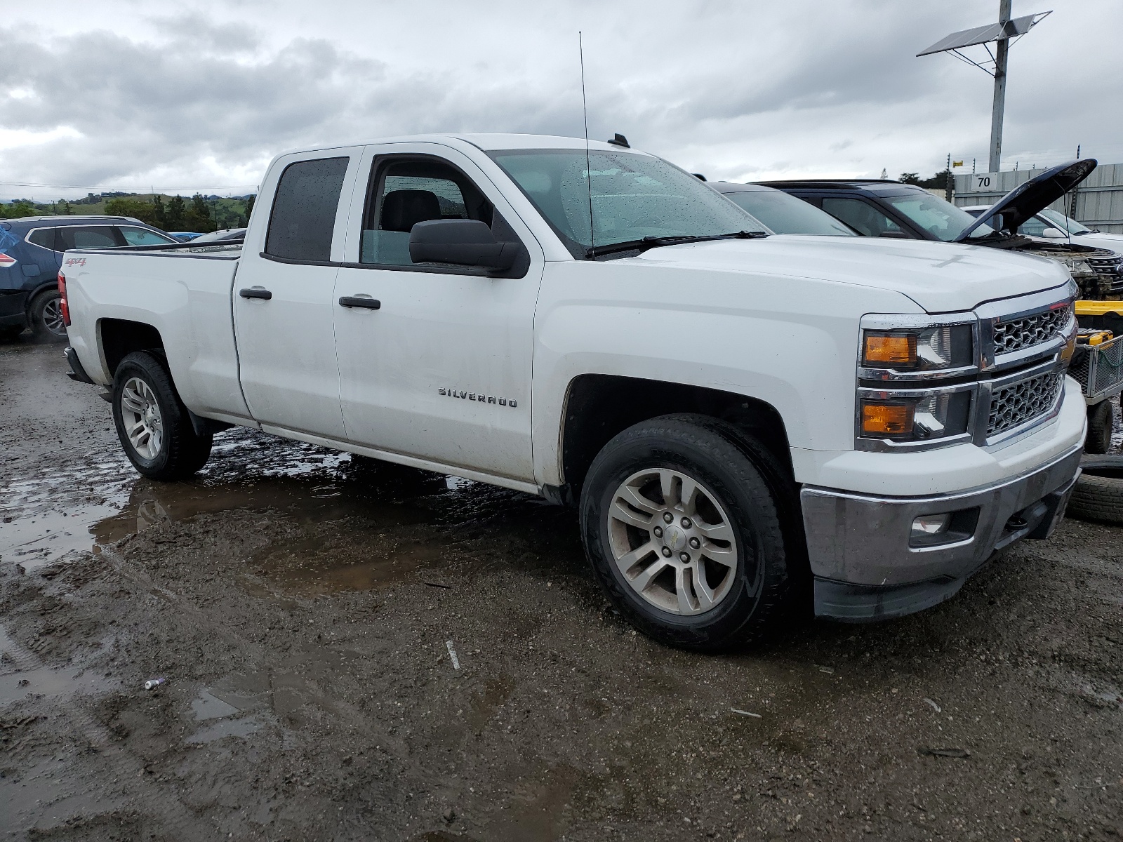 1GCVKREC6EZ257514 2014 Chevrolet Silverado K1500 Lt