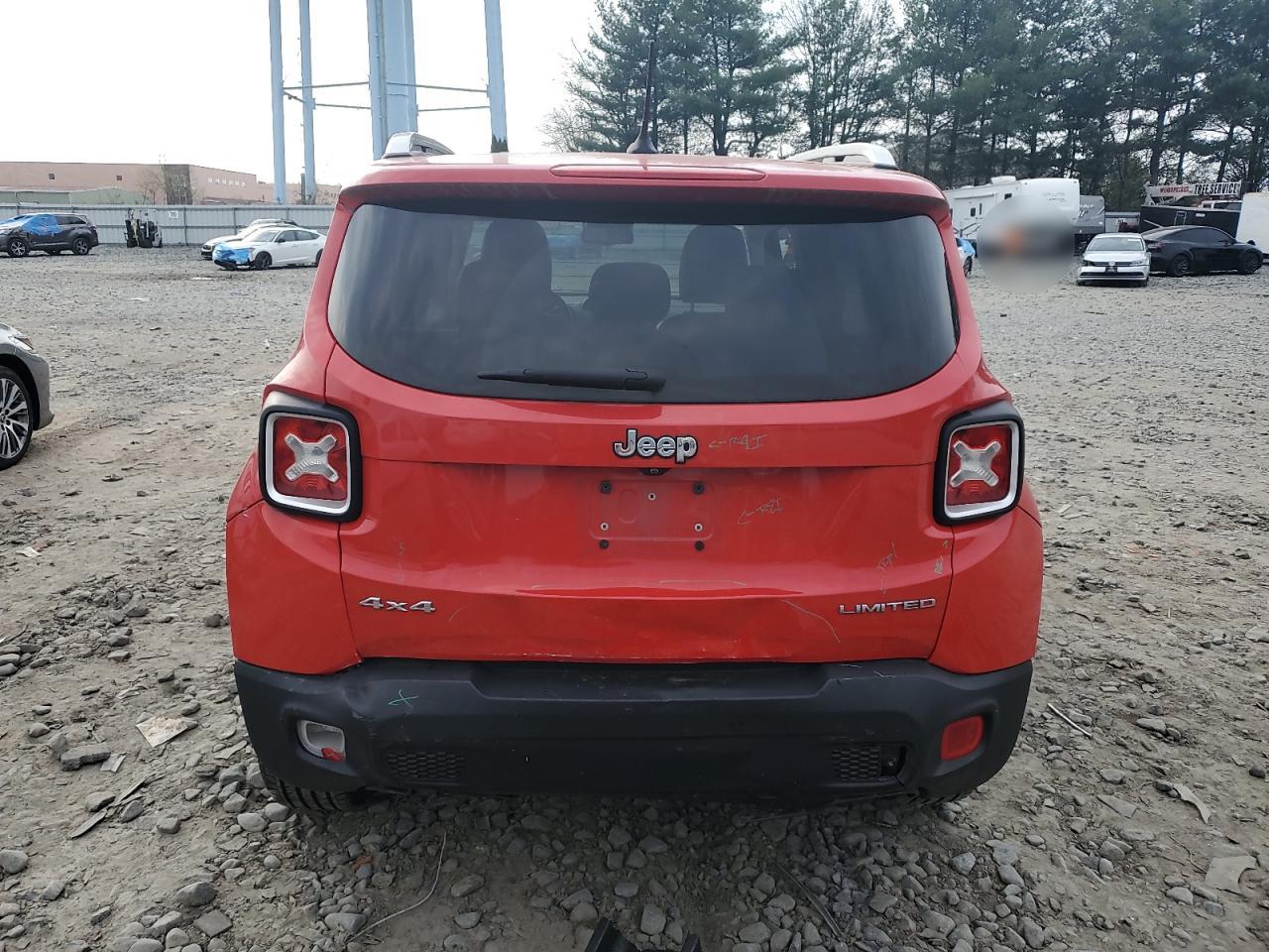 2015 Jeep Renegade Limited VIN: ZACCJBDT1FPB31614 Lot: 50343114