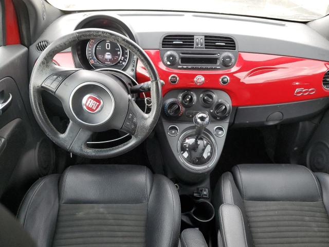  FIAT 500 2015 Красный