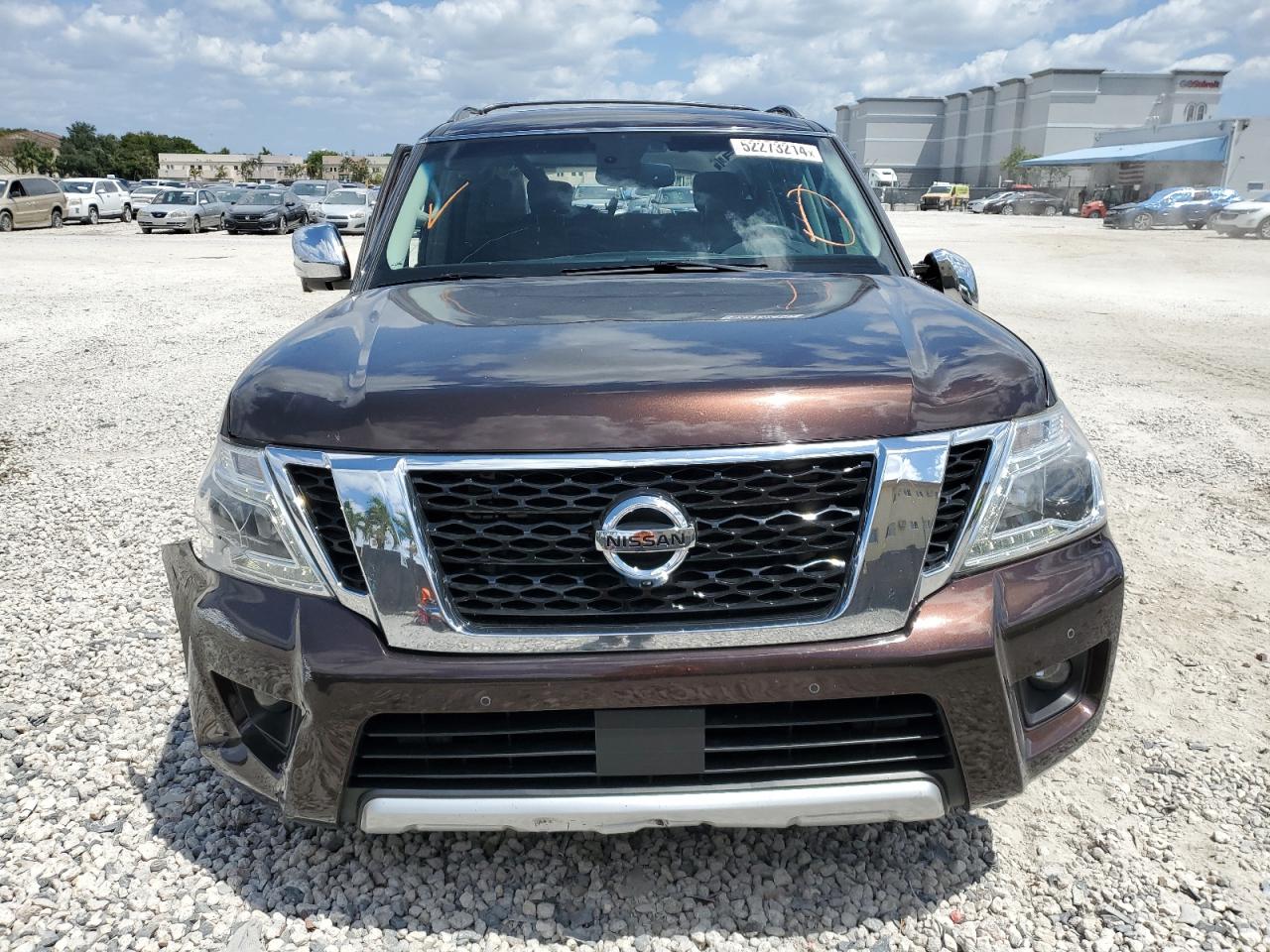 2017 Nissan Armada Platinum VIN: JN8AY2NF9H9300279 Lot: 52273214