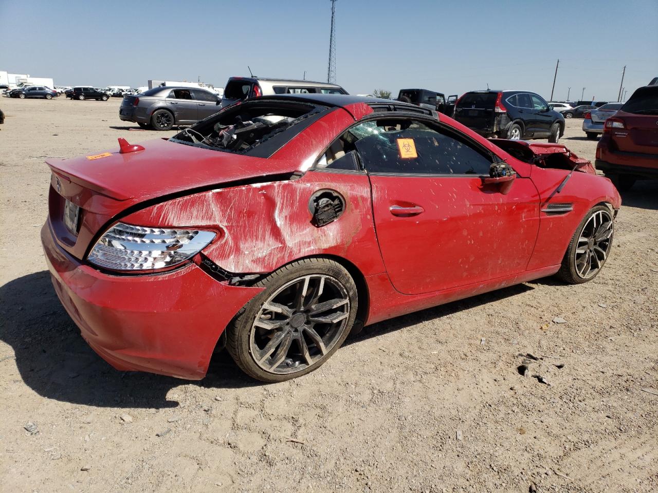 2013 Mercedes-Benz Slk 250 VIN: WDDPK4HA9DF064642 Lot: 52121224