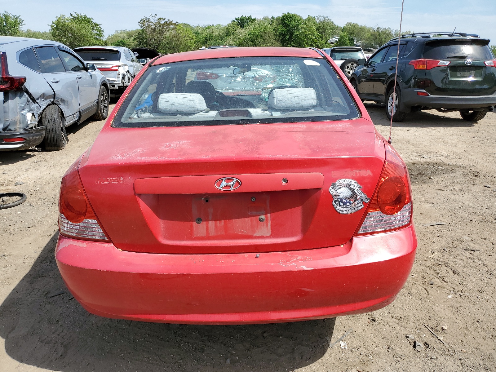 KMHDN46D94U828157 2004 Hyundai Elantra Gls