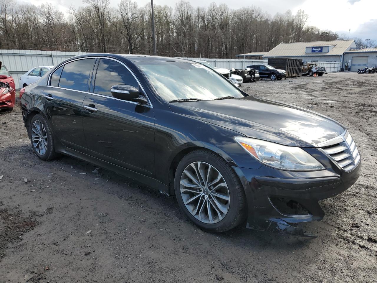2013 Hyundai Genesis 3.8L VIN: KMHGC4DD4DU242861 Lot: 49686054