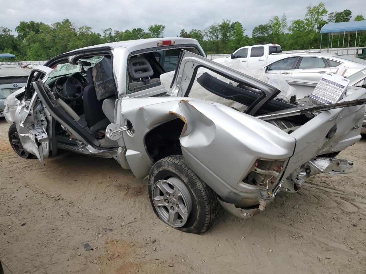 2006 Dodge Dakota Quad Slt VIN: 1D7HE48N66S539740 Lot: 50806734