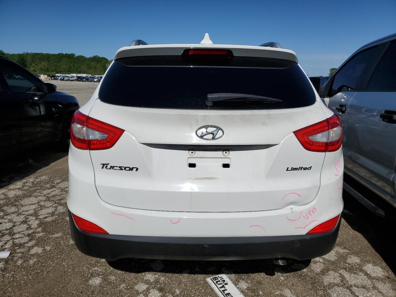 KM8JU3AG1EU871877 2014 Hyundai Tucson Gls