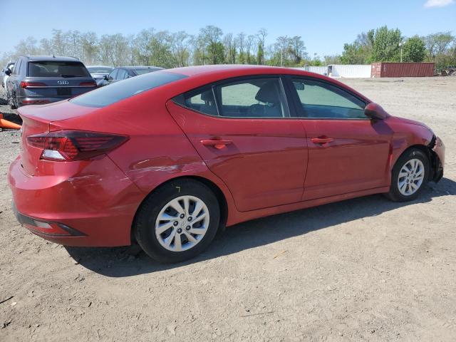  HYUNDAI ELANTRA 2020 Червоний