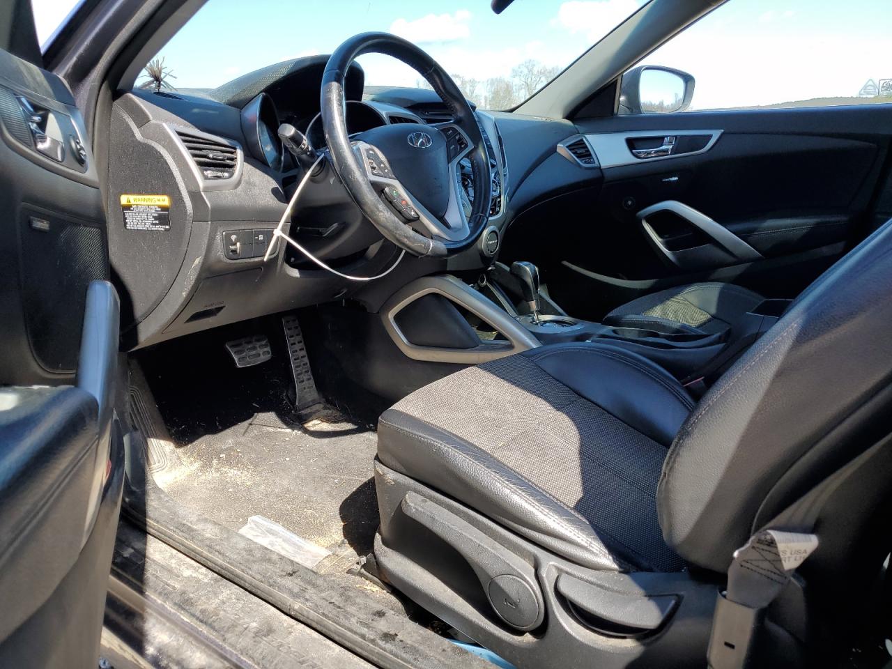 2013 Hyundai Veloster VIN: KMHTC6AD9DU172398 Lot: 50858134