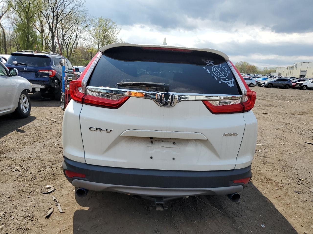 2018 Honda Cr-V Exl VIN: 2HKRW2H80JH681082 Lot: 52469644