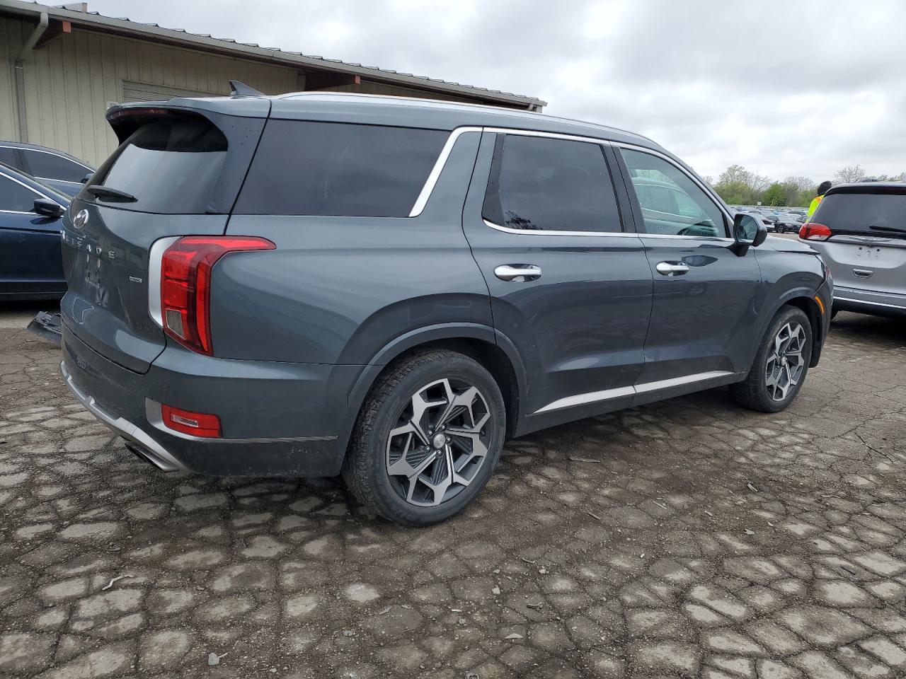 2022 Hyundai Palisade Calligraphy VIN: KM8R7DHE7NU373638 Lot: 52112194