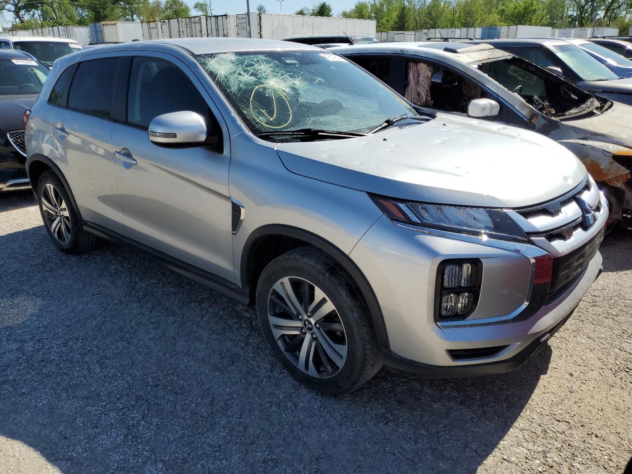 2020 Mitsubishi Outlander Sport Es VIN: JA4AR3AU7LU020525 Lot: 49379014