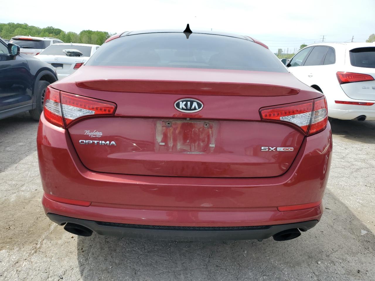 2012 Kia Optima Sx VIN: 5XXGR4A64CG070859 Lot: 51647324