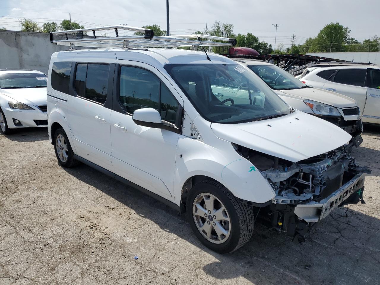 2017 Ford Transit Connect Titanium VIN: NM0GE9G7XH1327578 Lot: 52353454