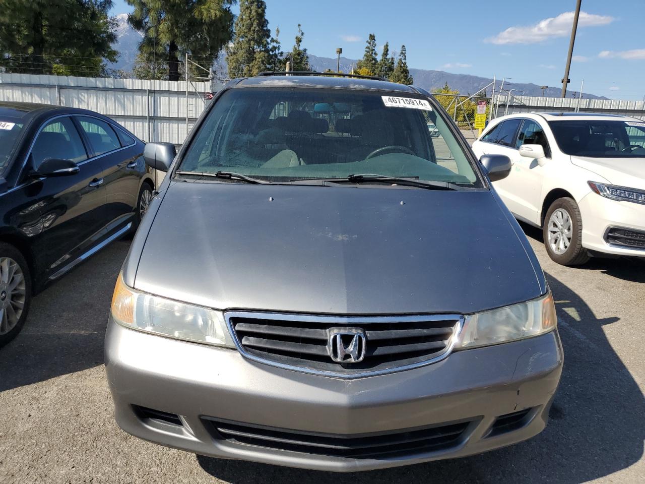 2002 Honda Odyssey Ex VIN: 2HKRL18602H523067 Lot: 46715914