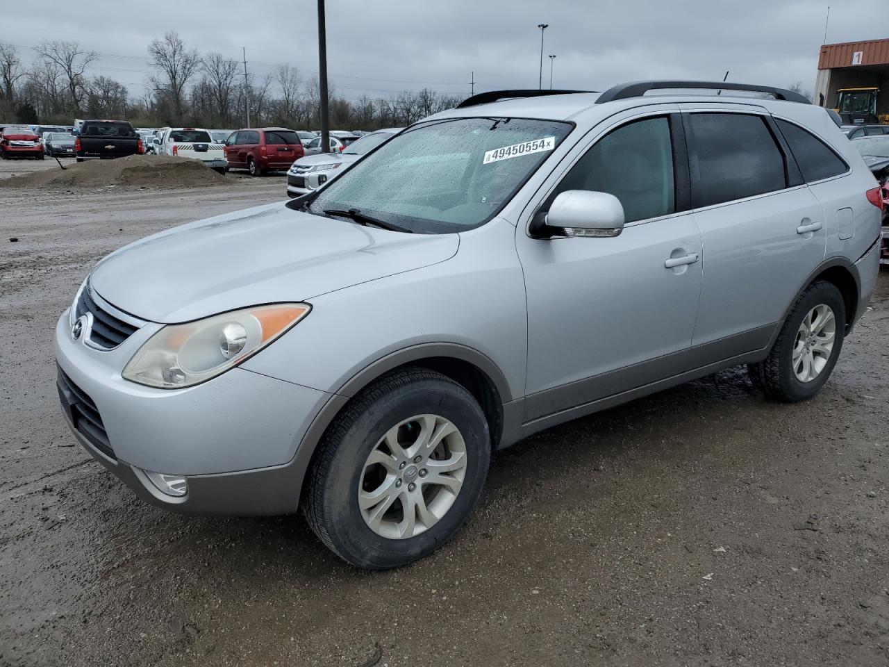 2012 Hyundai Veracruz Gls на продаже в Fort Wayne, IN - Rear End