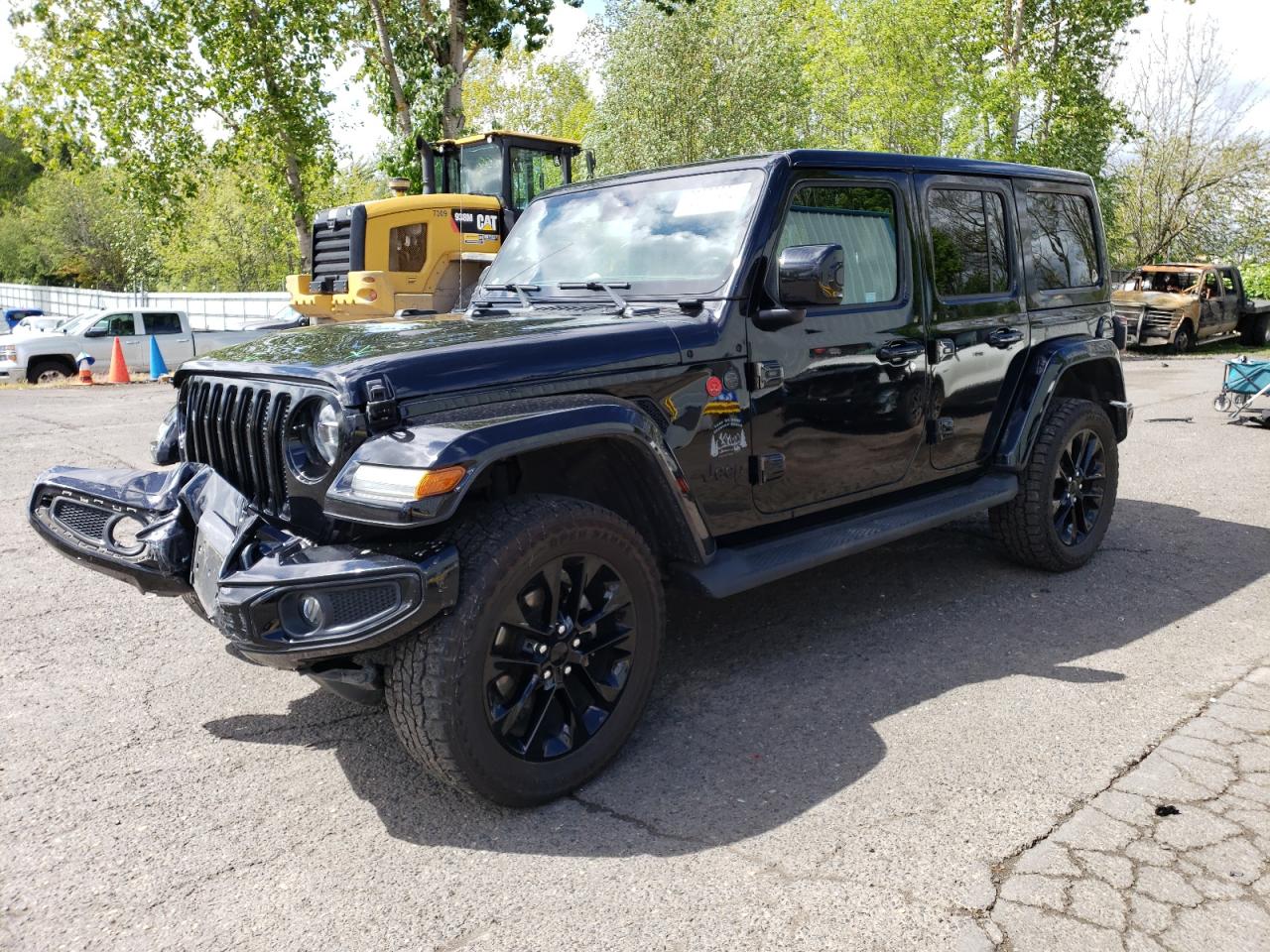 2021 Jeep Wrangler Unlimited Sahara VIN: 1C4HJXEG8MW576887 Lot: 52830984