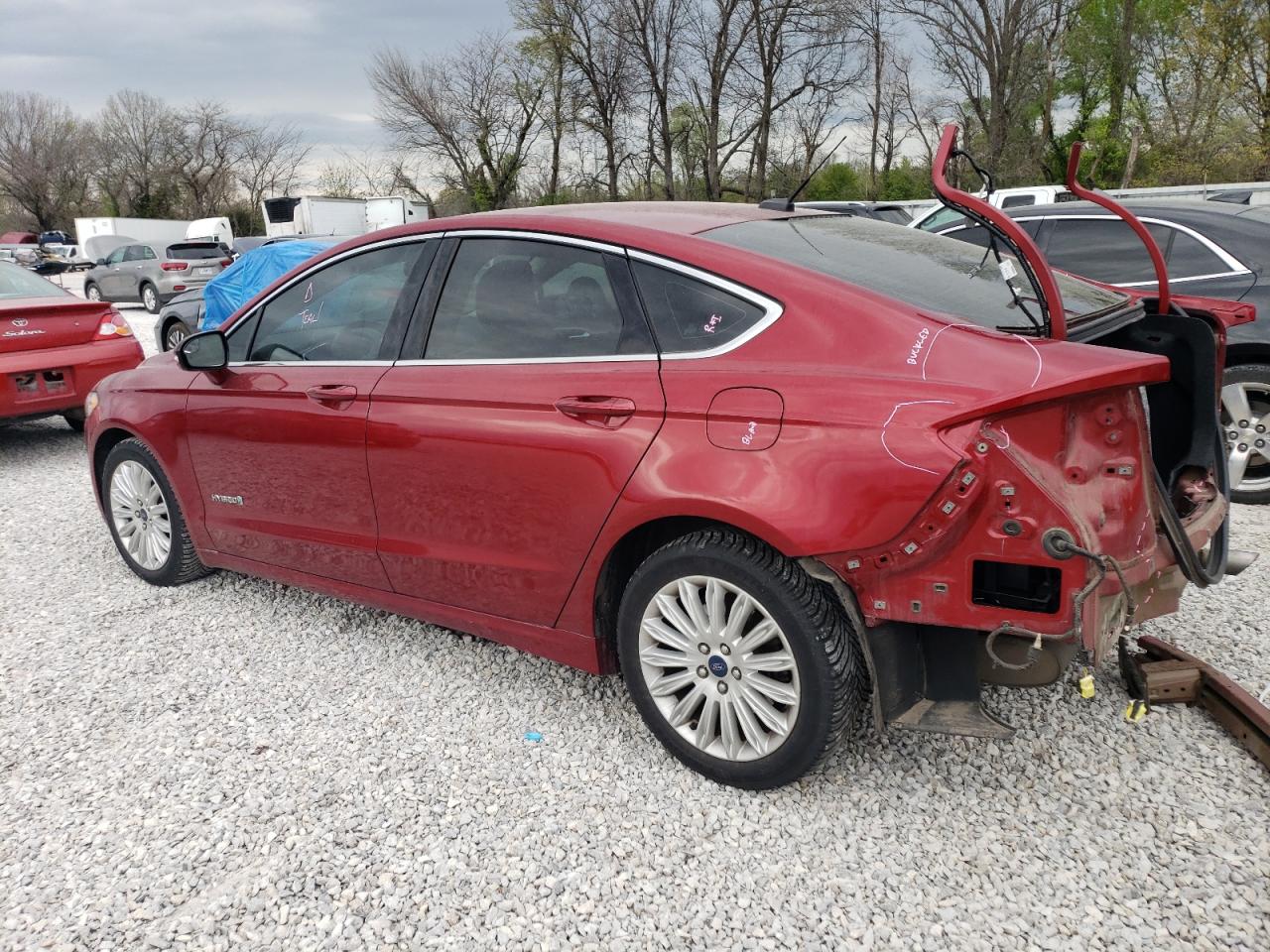 2016 Ford Fusion Se Hybrid VIN: 3FA6P0LU0GR290437 Lot: 49893354